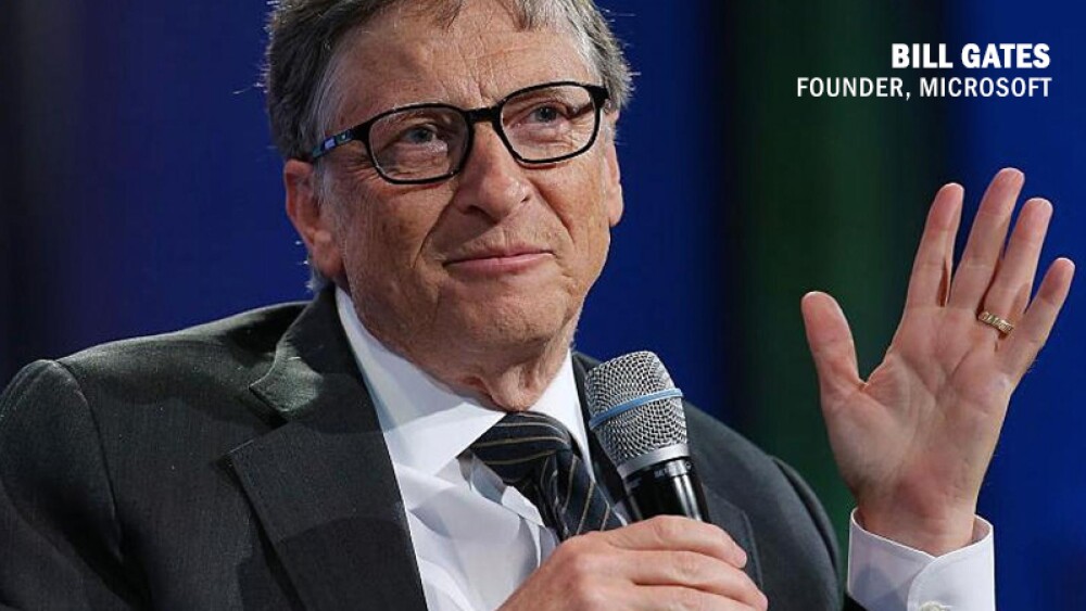 Bill Gates speaking about AI